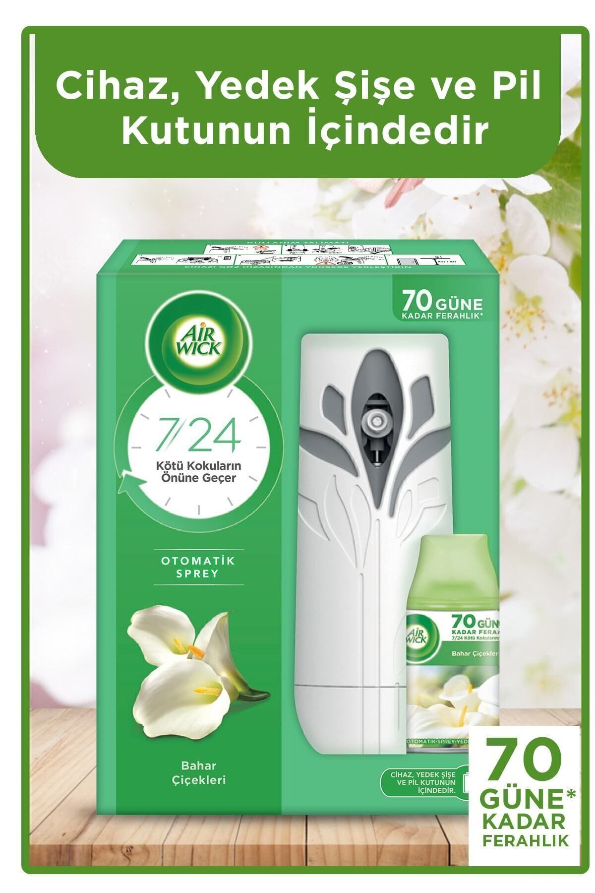 ODA KOKUSU FRESHMATİC MAKİNE BAHAR ÇİÇEKLERİ 250ML-