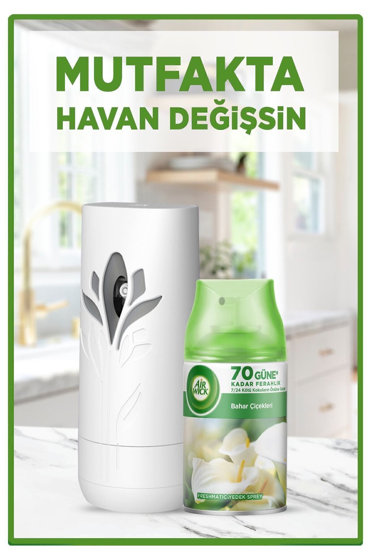ODA KOKUSU FRESHMATİC MAKİNE BAHAR ÇİÇEKLERİ 250ML-