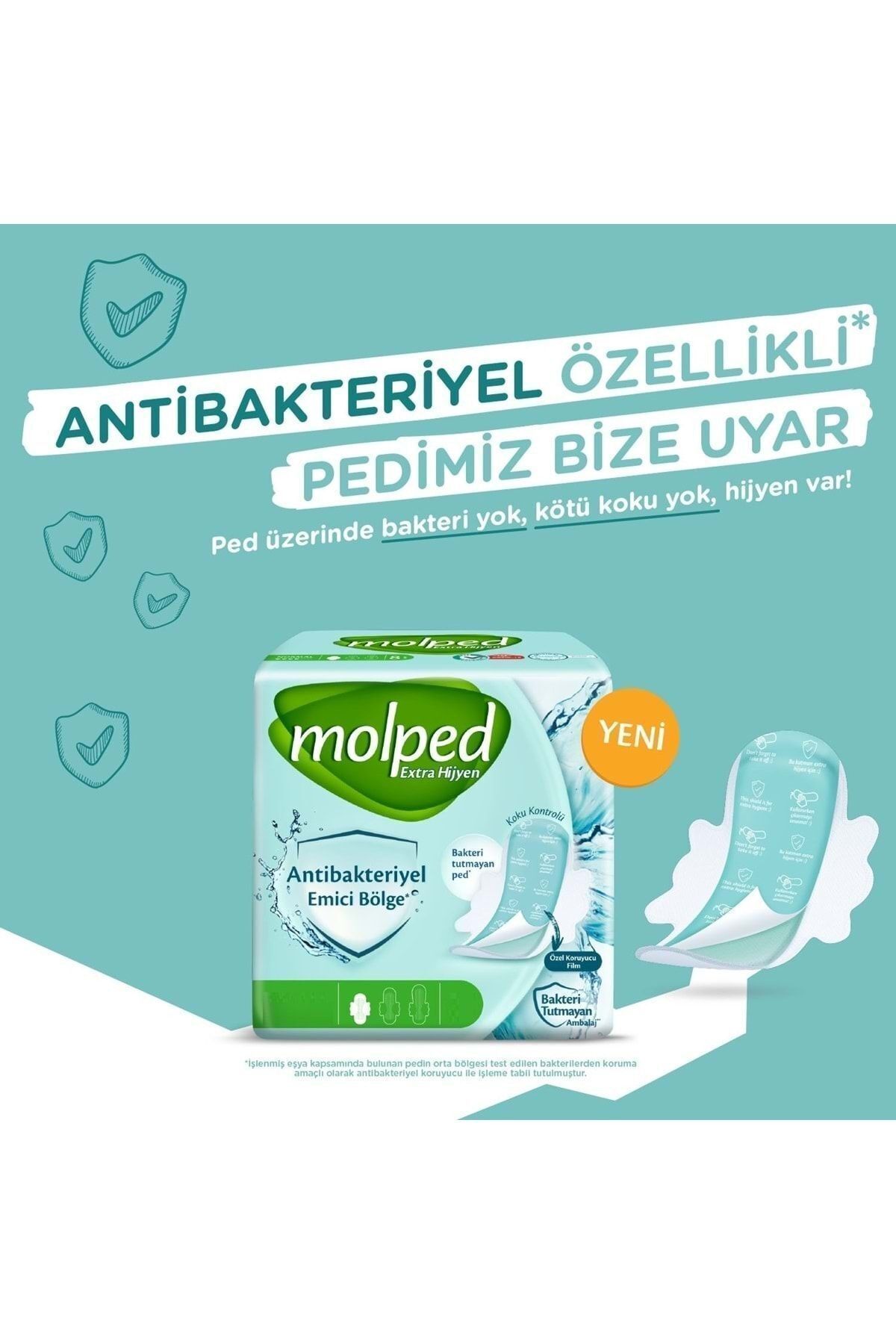 MOLPED ANTİBATERİYEL 26LI NORMAL-