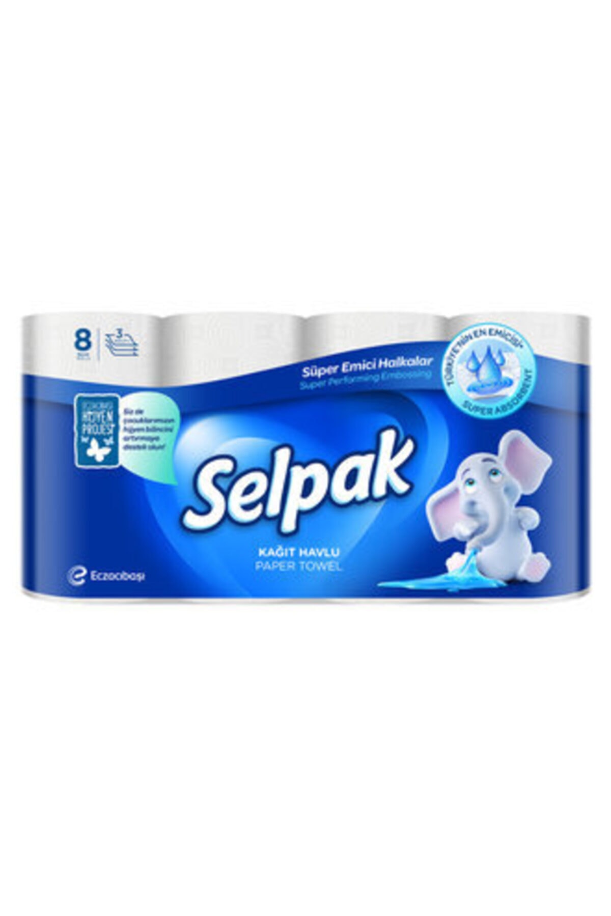 SELPAK KAĞIT HAVLU 8Lİ-
