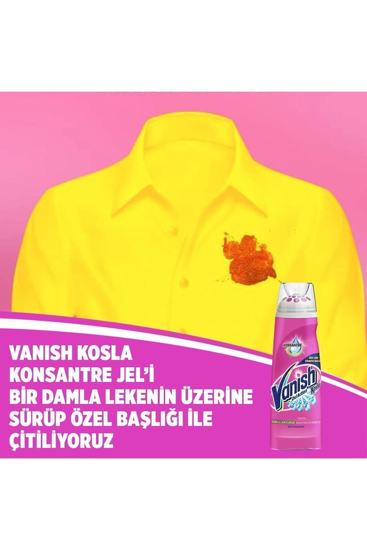 VANİSH KOSLA ÖN İŞLEM İÇİN LEKE ÇIKARICI JEL 200 M-