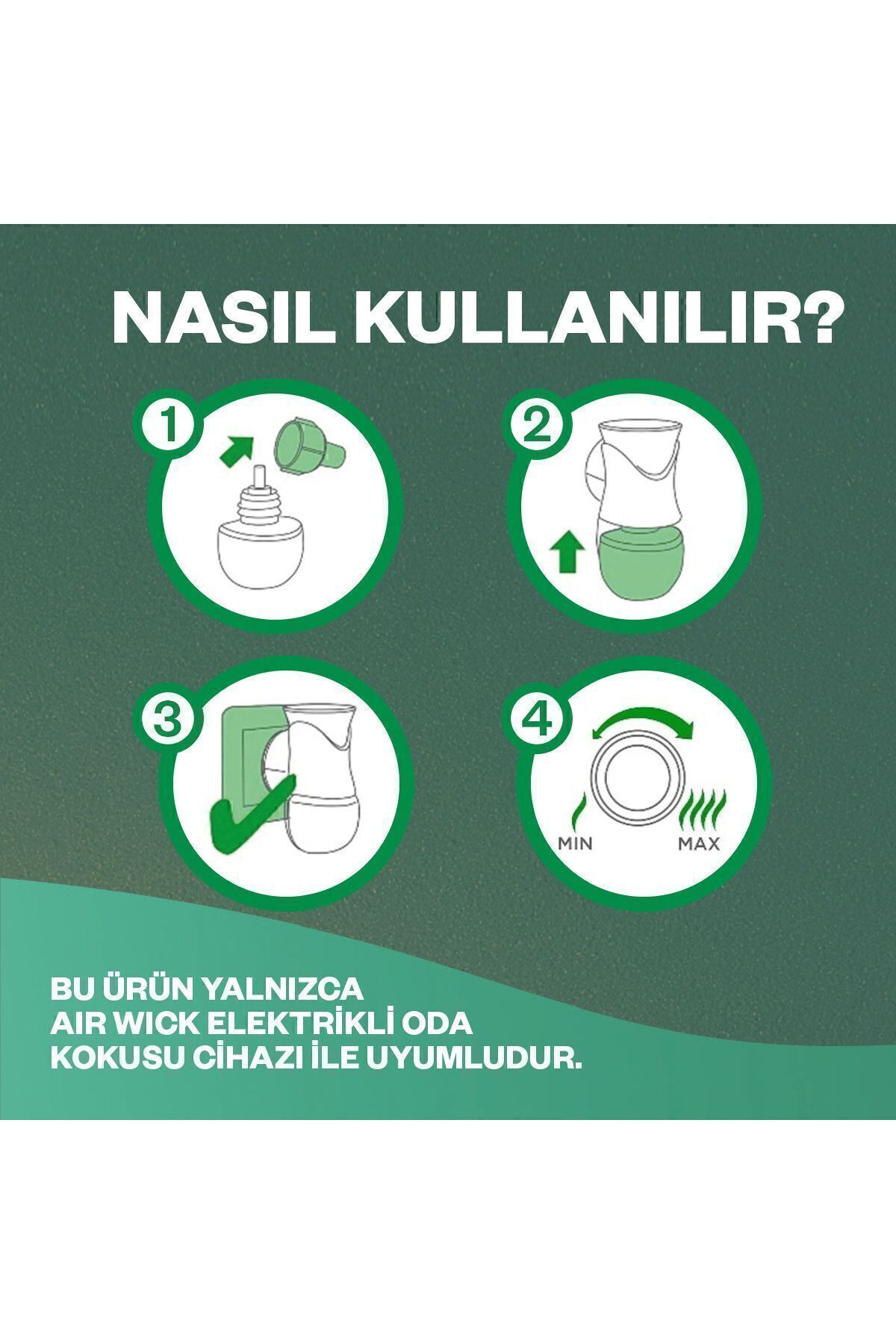 AİRWİCK ELEKTRİKLİ ODA KOKUSU YEDEK BAHAR ÇİÇEKLER-
