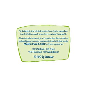 MOLFİX PURE & SOFT 2 BEDEN MİNİ 44 ADET BEBEK BEZİ-