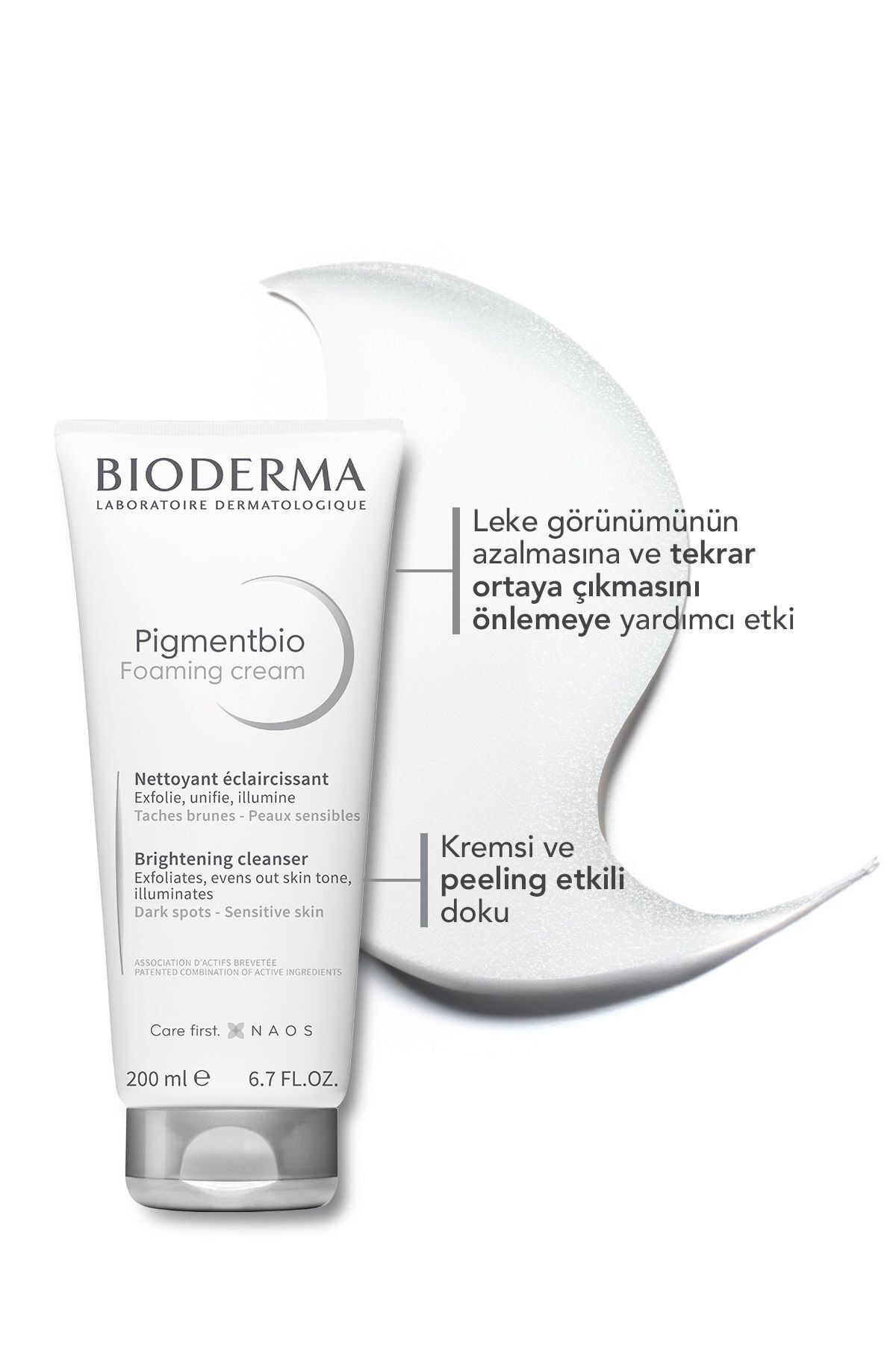 BIODERMA PIGMENTBIO FOAMING CREAM 200 ML-