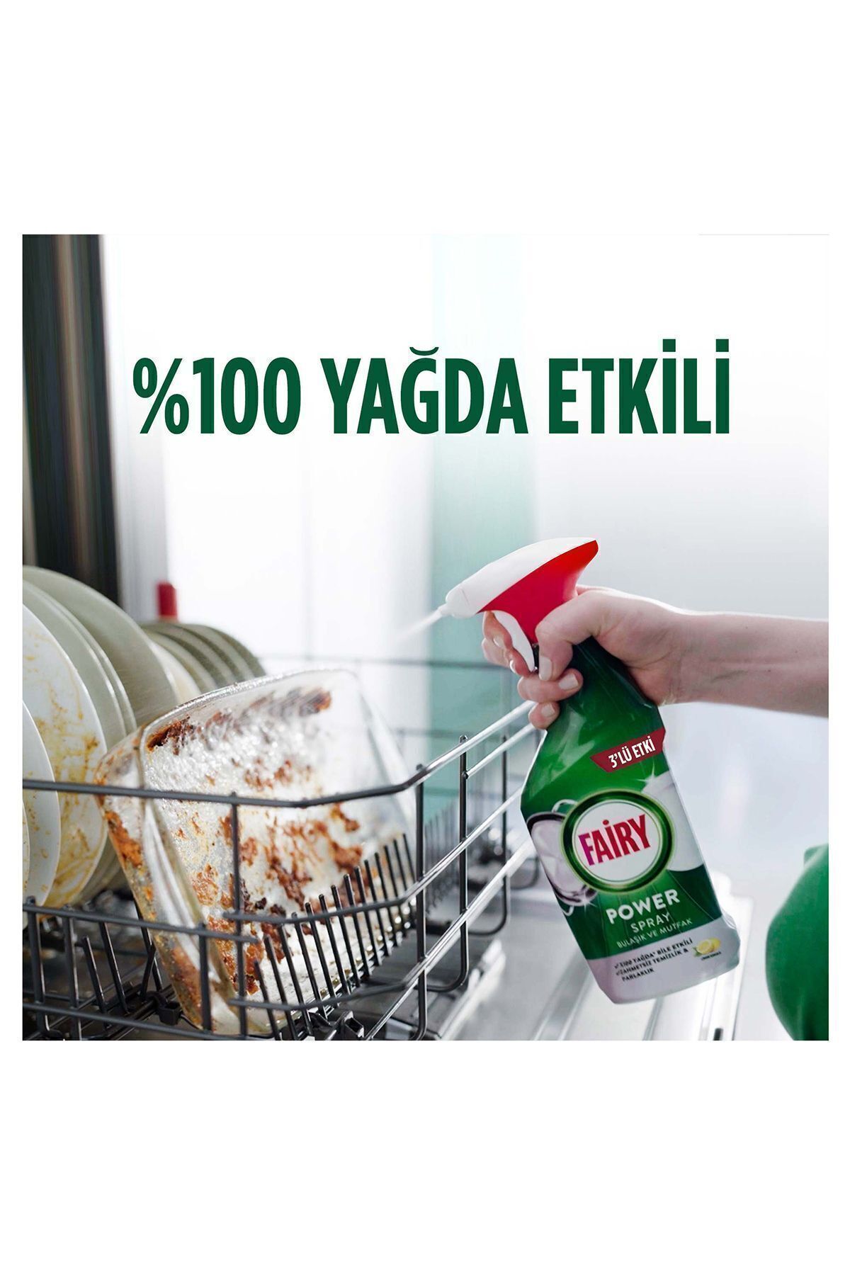 FAİRY POWER SPREY 3’Ü1 ARADA BULAŞIK VE MUTFAK 500-