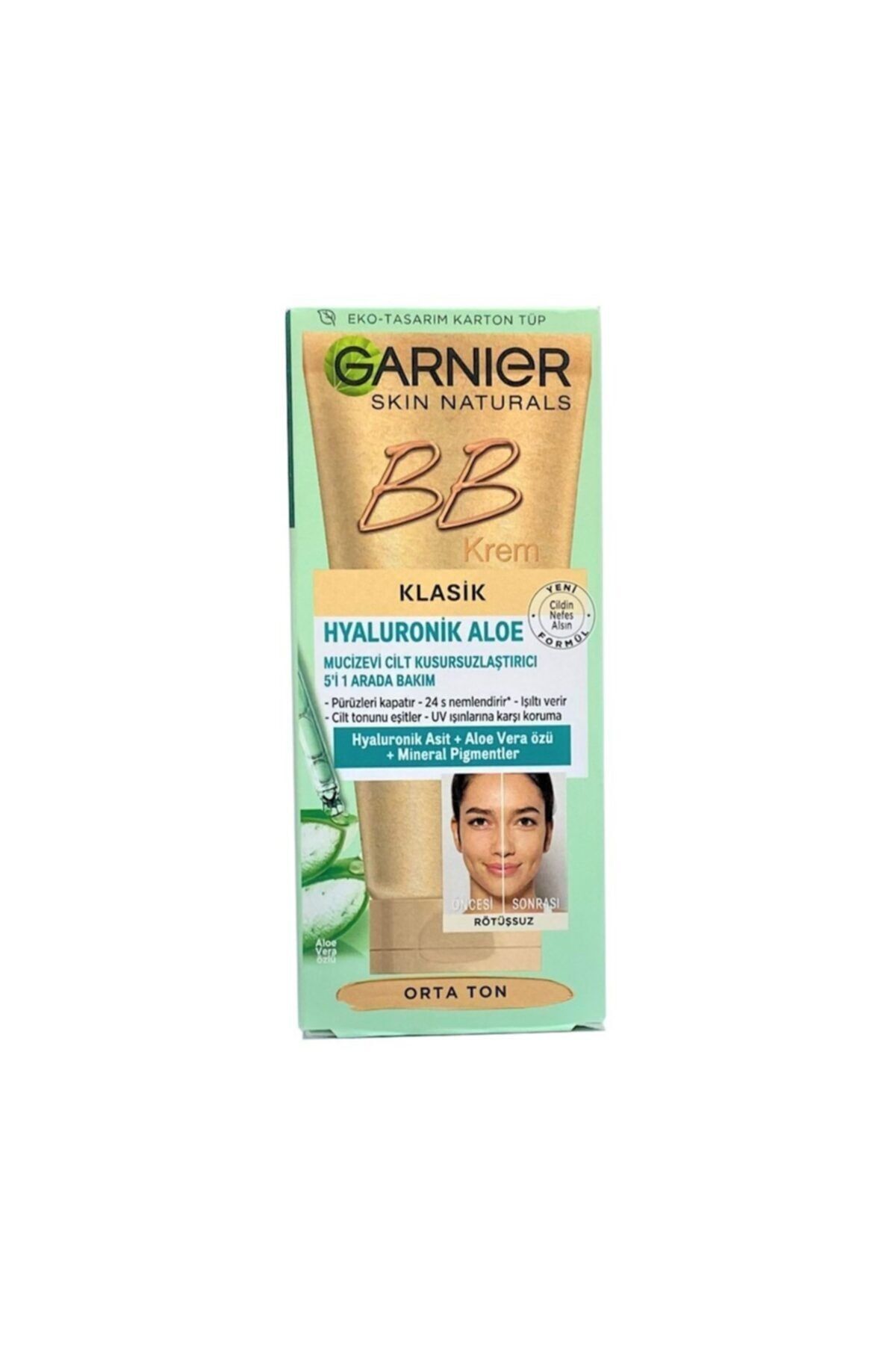 GARNİER HYALURONİK ALOE MUCİZEVİ CİLT KUSURSUZLAŞT-