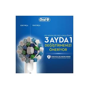 ORAL-B PRO 3500 ŞARJ EDİLEBİLİR DİŞ FIRÇASI+BAŞLIK-