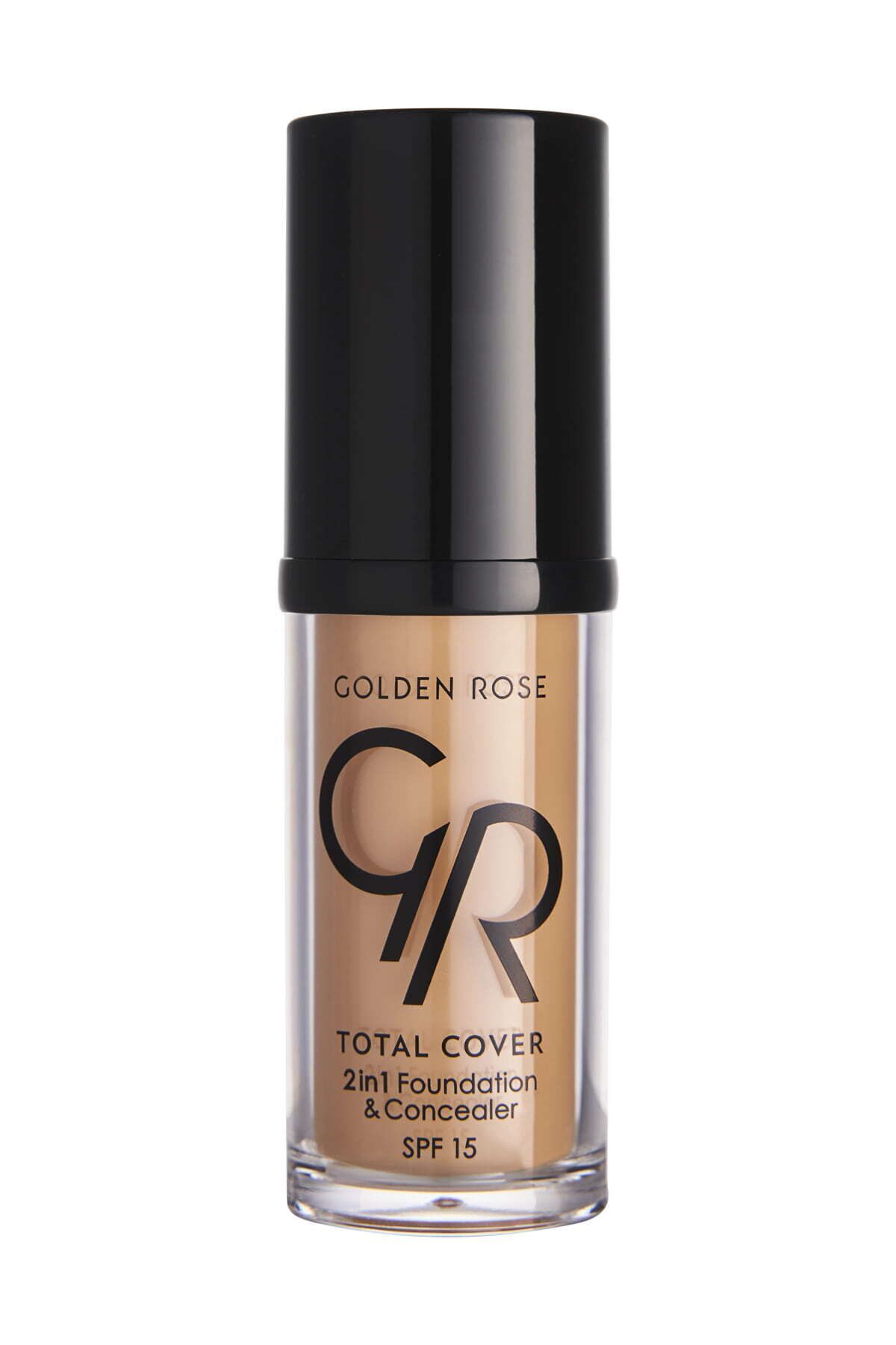 GOLDEN ROSE TOTAL COVER 2İN1 FOUNDATİON&CONCEALER-