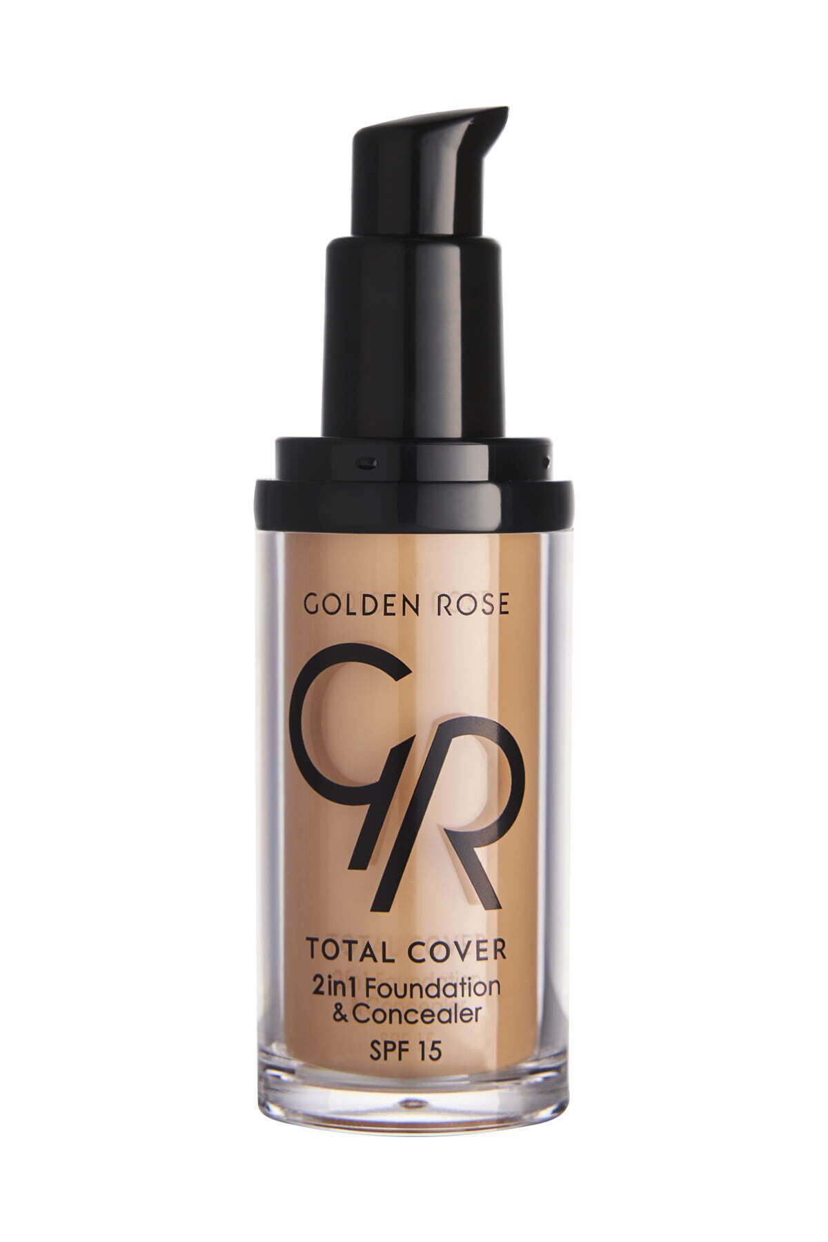 GOLDEN ROSE TOTAL COVER 2İN1 FOUNDATİON&CONCEALER-