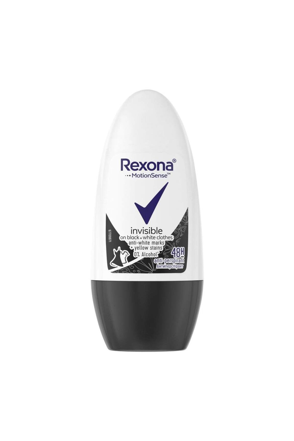 REXONA WOMEN ROLL-ON INVİSİBLE BLACK & WHİTE 50ML-