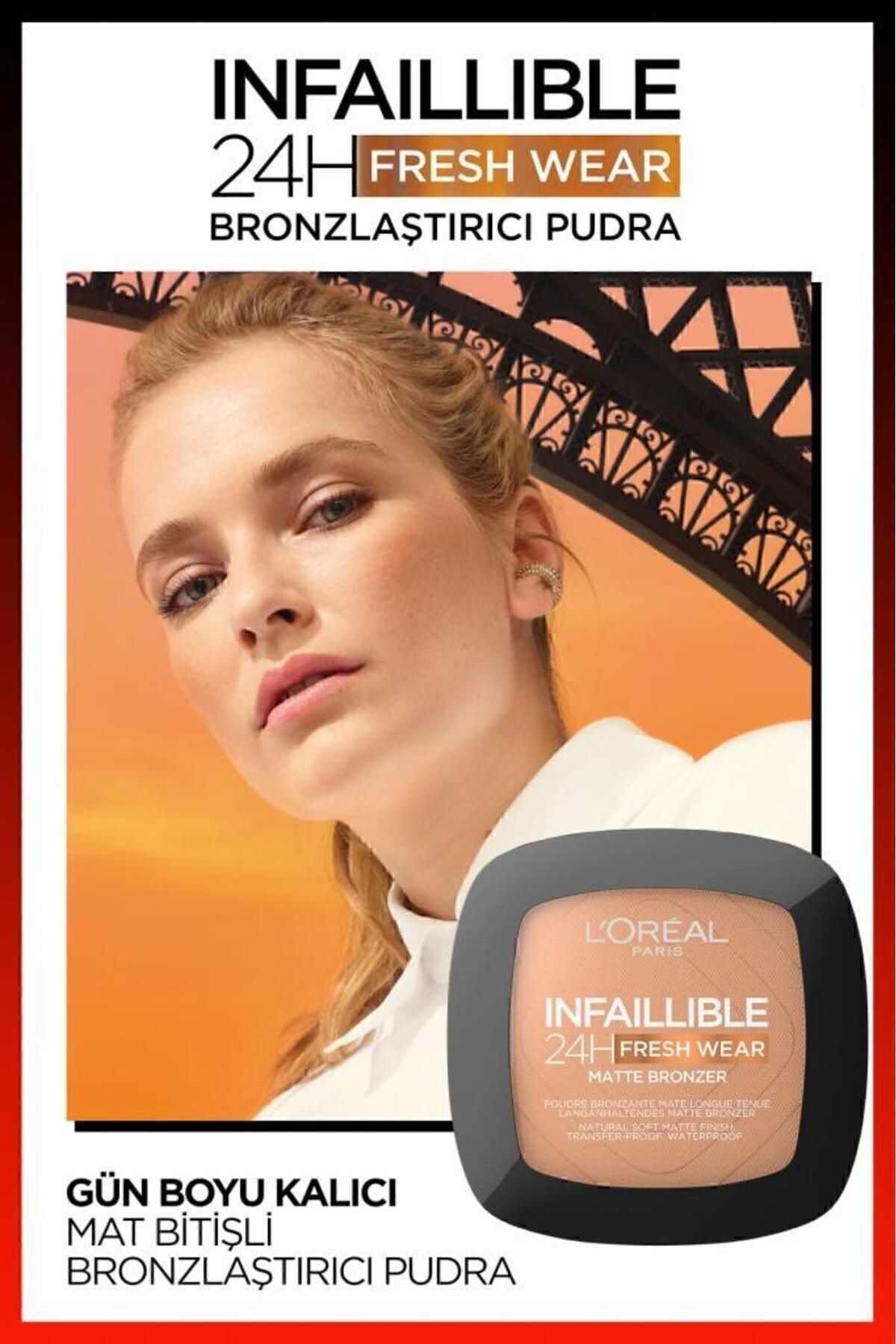 LOREAL PARİS INFAİLLİBLE 24H FRESH WEAR BRONZLAŞTIRICI PUDRA 300-