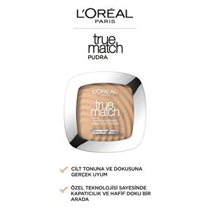 LORÉAL PARİS TRUE MATCH PUDRA W5 GOLD-
