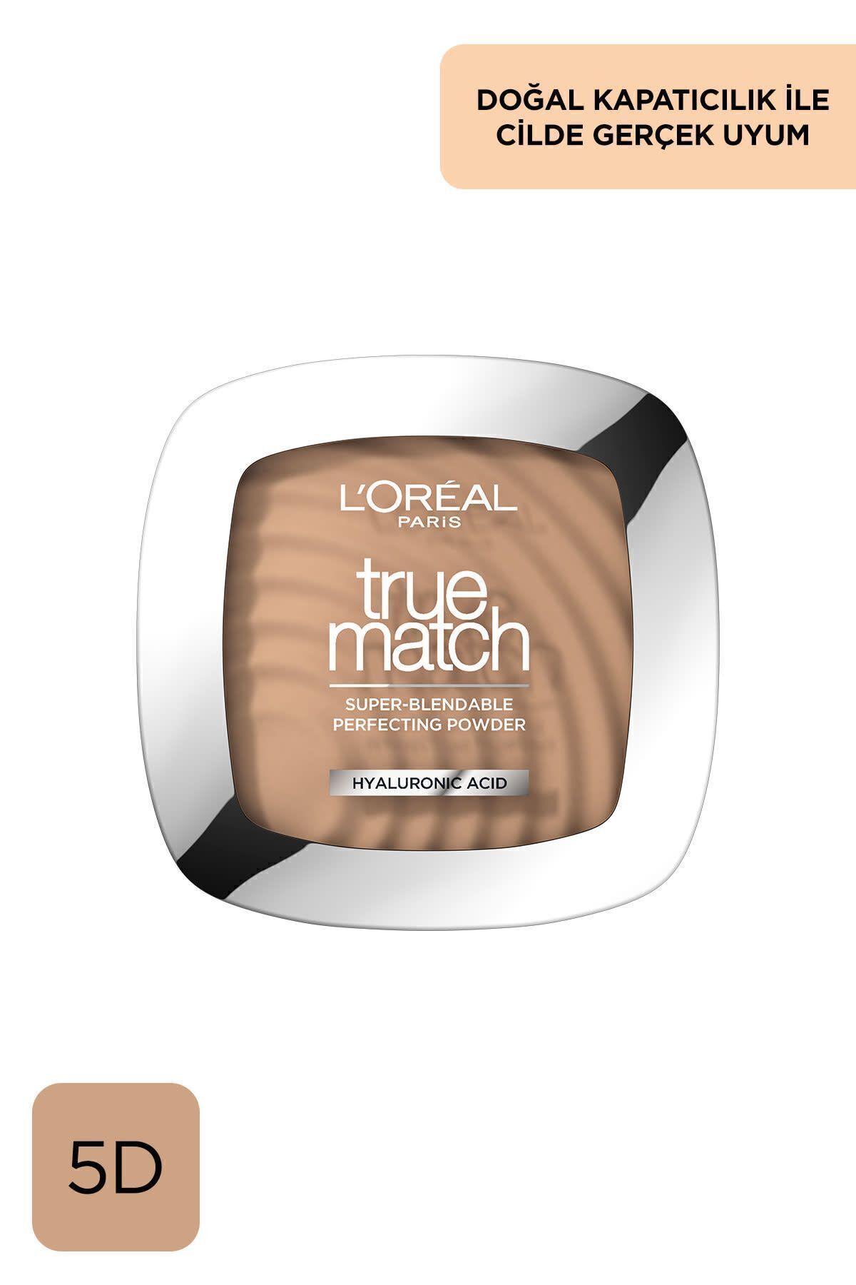 LORÉAL PARİS TRUE MATCH PUDRA W5 GOLD-