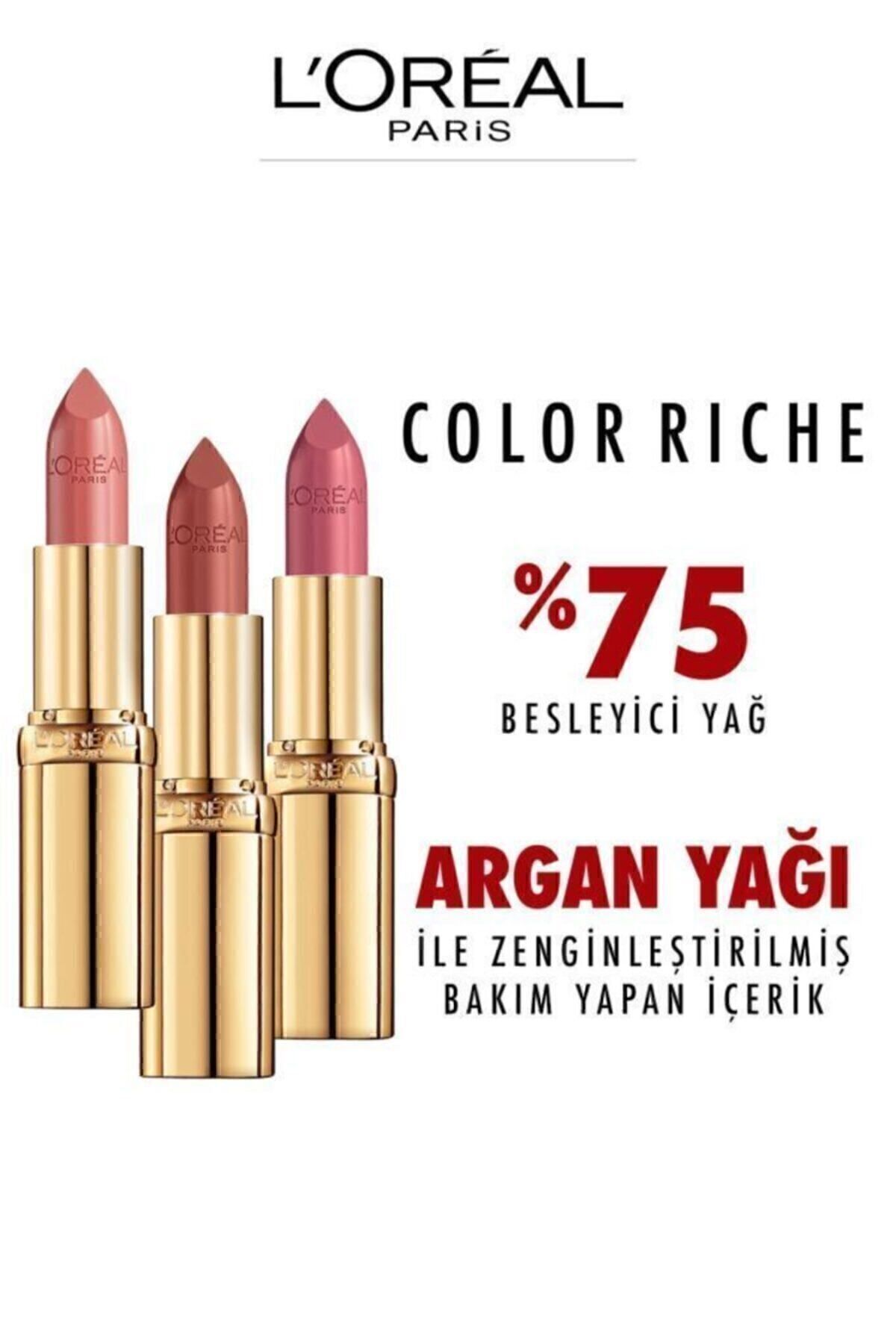 LOREAL PARİS RUJ COLOR RİCHE SATEN 125-