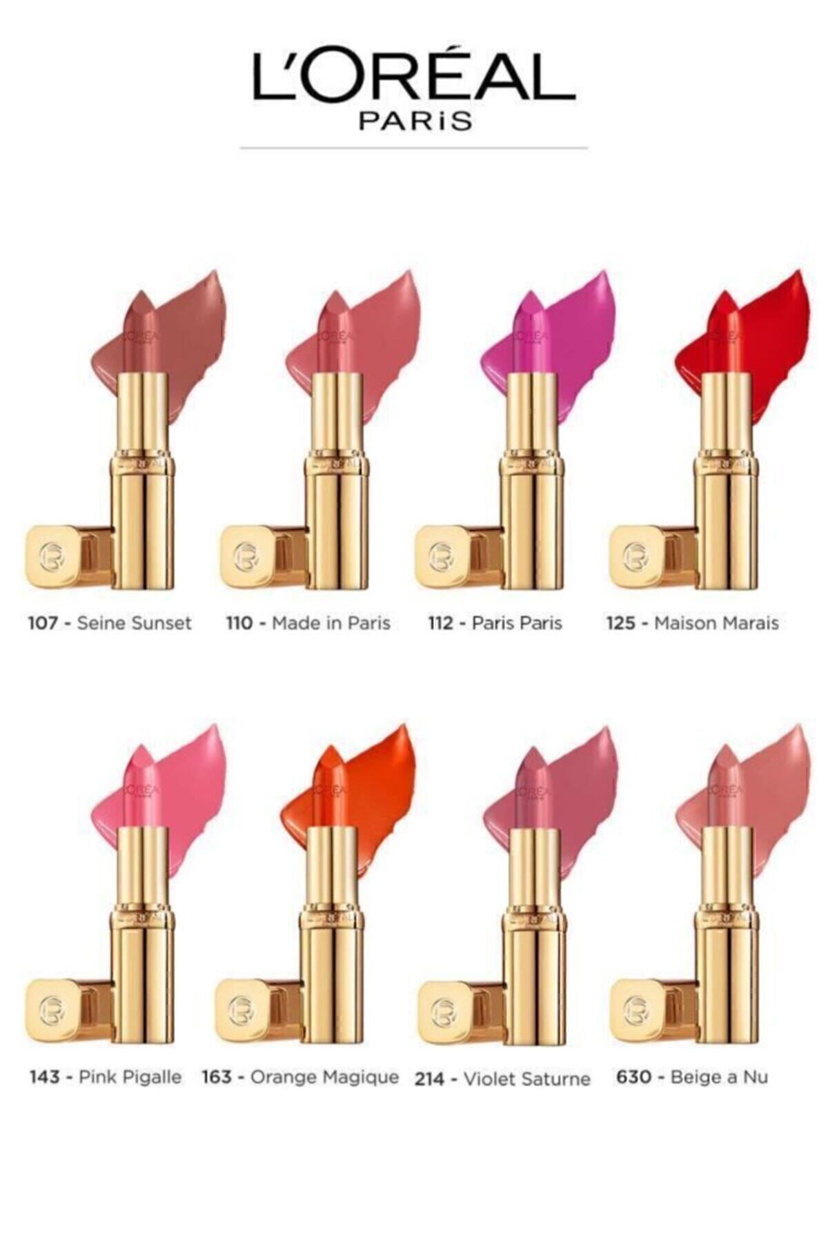 LOREAL PARİS RUJ COLOR RİCHE SATEN 125-