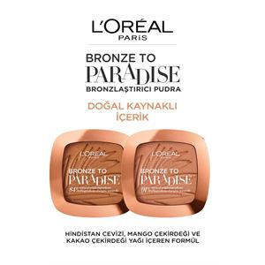 LORÉAL PARİS BRONZE TO PARADİSE MAT BRONZLAŞTIRICI-