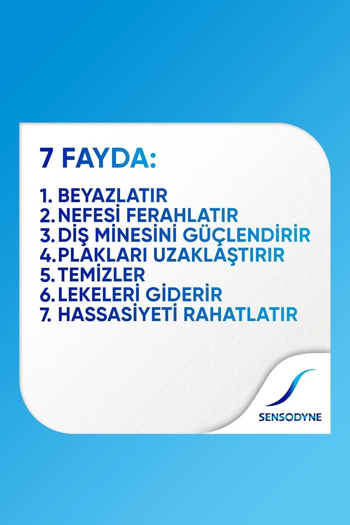 SENSODYNE HASSAS DİŞLER İÇİN BEYAZLATICI DİŞ MACUN 75ML-