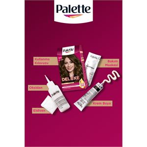 PALETTE DELUXE 6-0 KOYU KUMRAL SAÇ BOYASI-