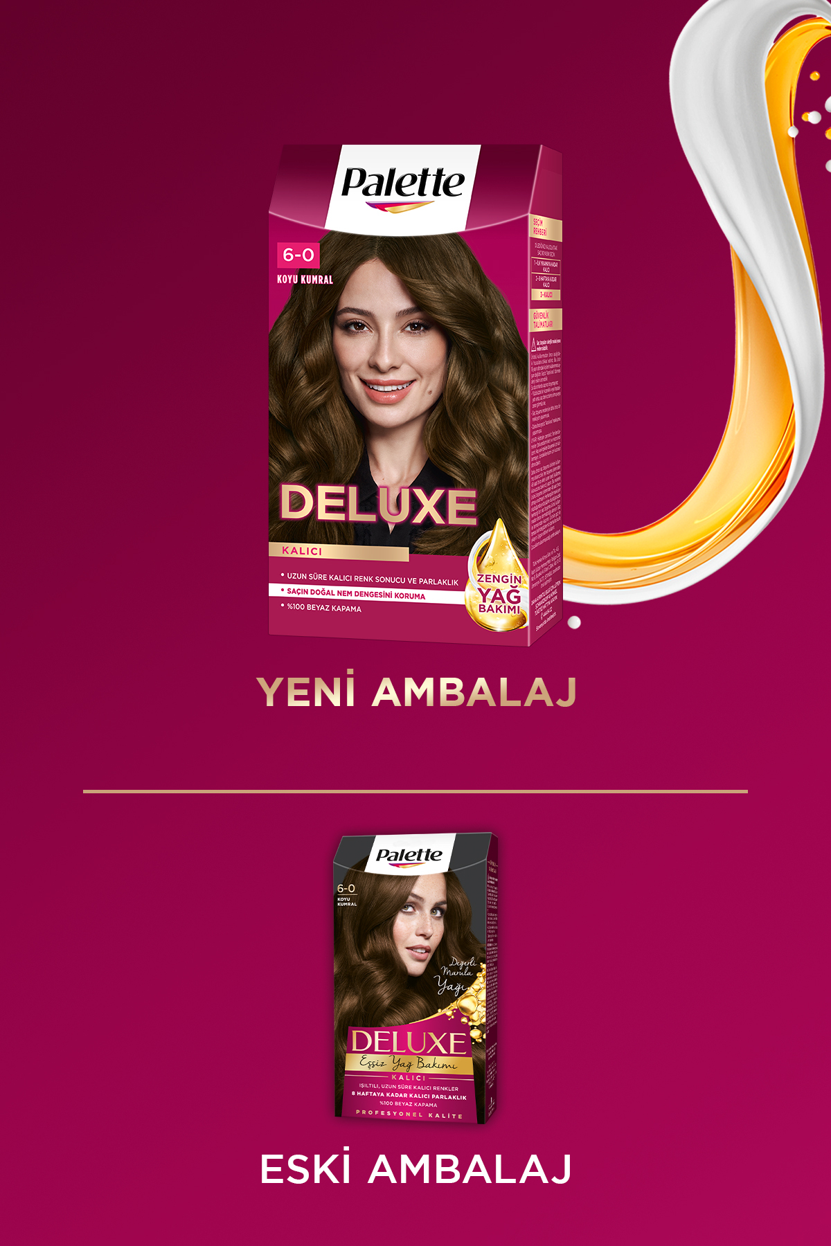 PALETTE DELUXE 6-0 KOYU KUMRAL SAÇ BOYASI-