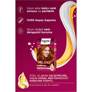 PALETTE DELUXE 7-77 YOĞUN PARLAK BAKIR SAÇ BOYASI-