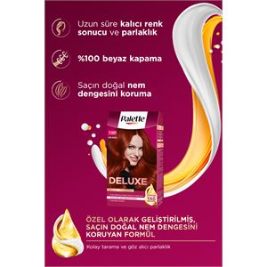 PALETTE DELUXE YOĞUN RENKLER 7-887 ATEŞ KIZILI SAÇ BOYASI-