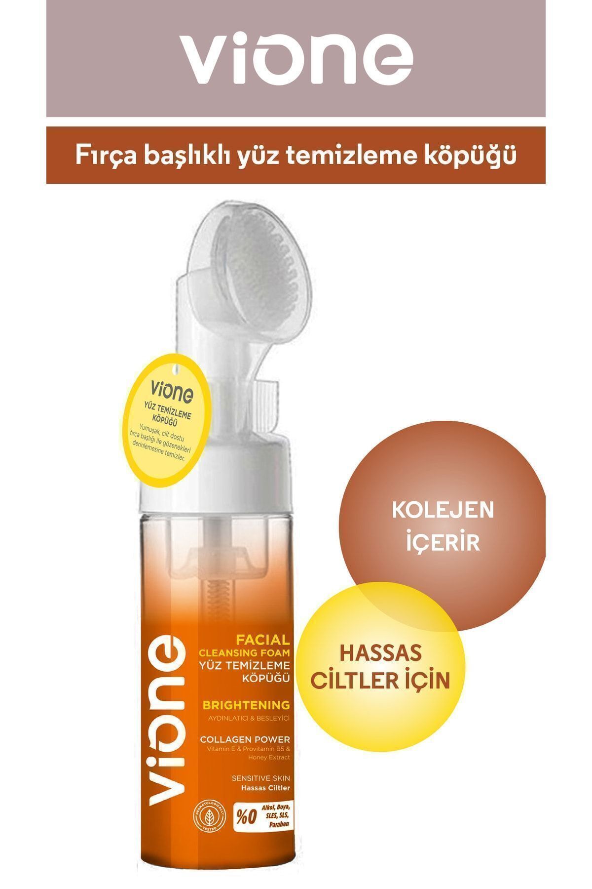 Vione Hassas Ciltler Için Aydınlatıcı Besleyici-