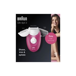 BRAUN SİLK EPİL 3 3410 EPİLATÖR / EPİLASYON CİHAZI-