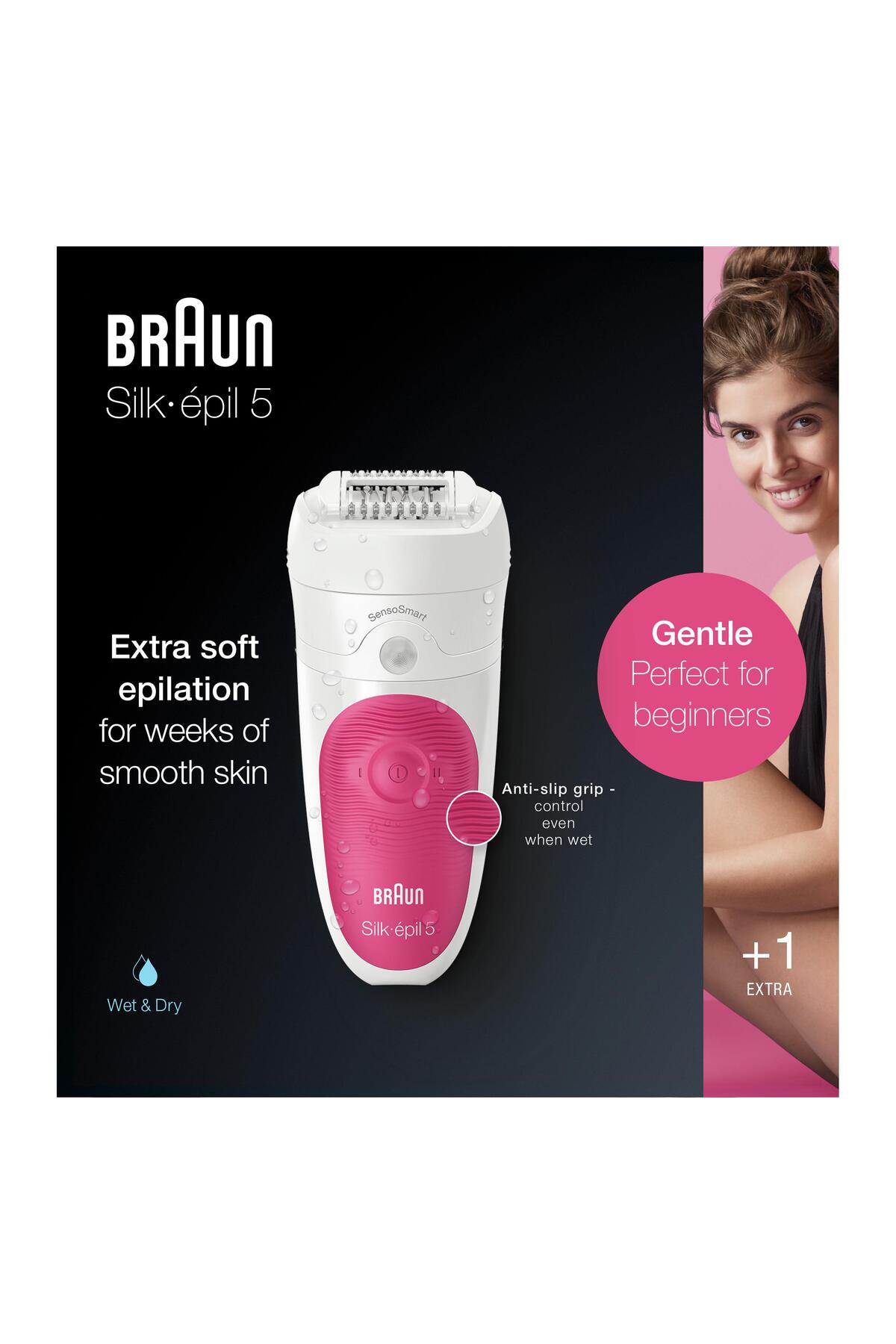BRAUN SİLK-ÉPİL 5 5500 SENSOSMART EPİLATÖR-