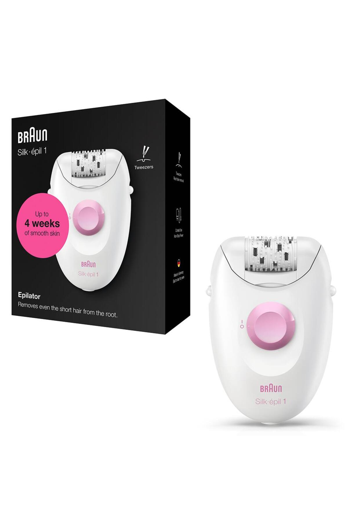 BRAUN SİLK-ÉPİL 1 1176 KABLOLU EPİLATÖR-