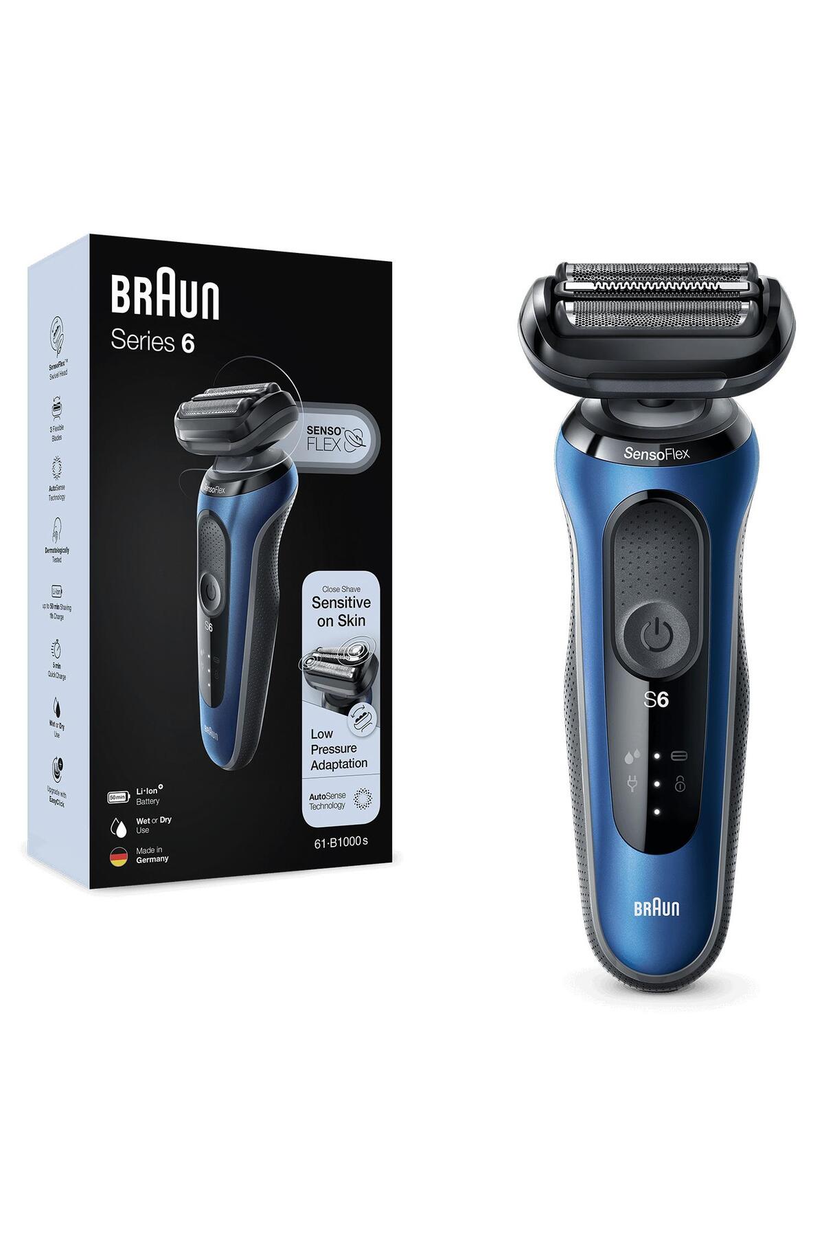 BRAUN YENİ SERİ 6 B1000S KABLOSUZ TIRAŞ MAKİNESİ-