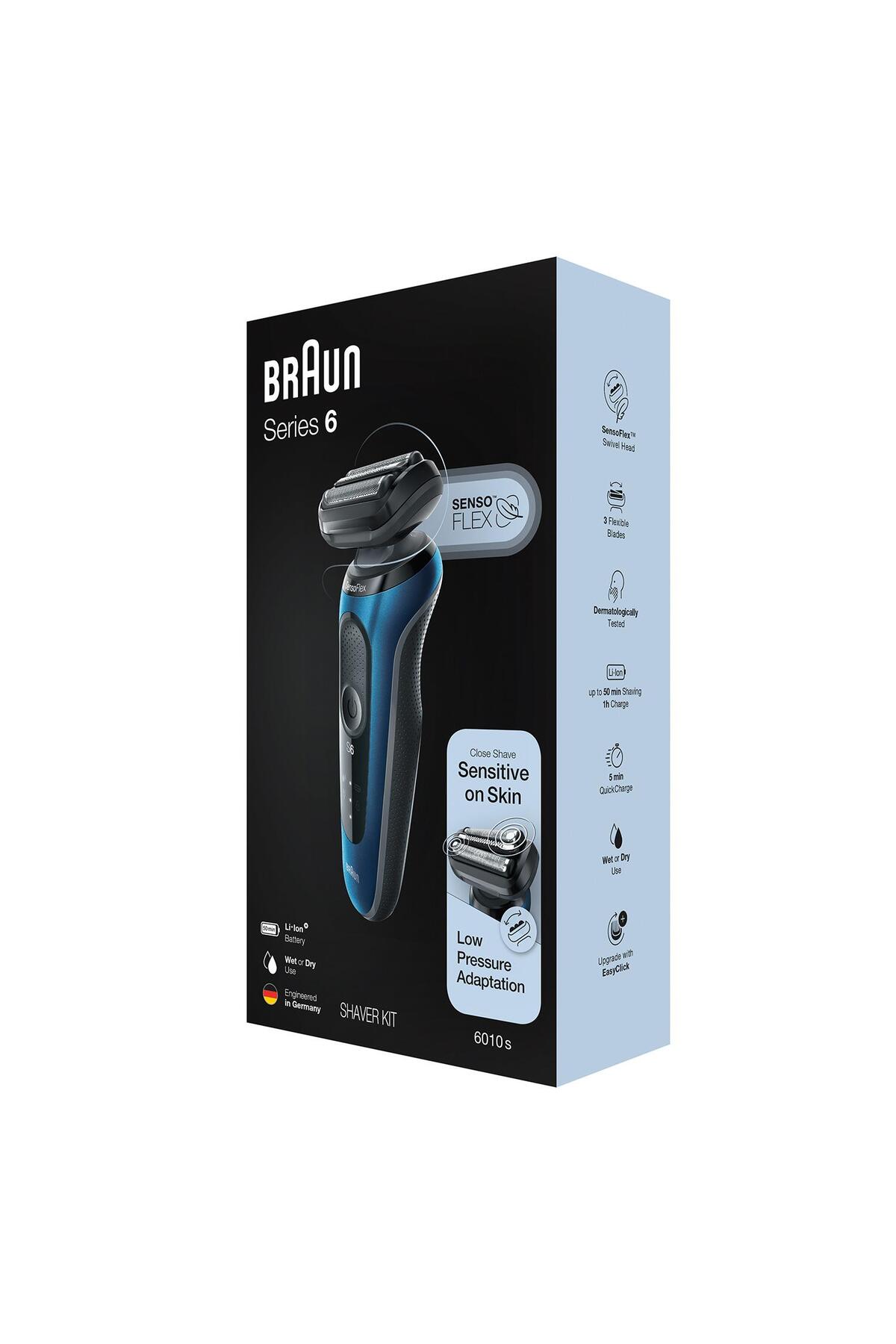 BRAUN YENİ SERİ 6 B1000S KABLOSUZ TIRAŞ MAKİNESİ-