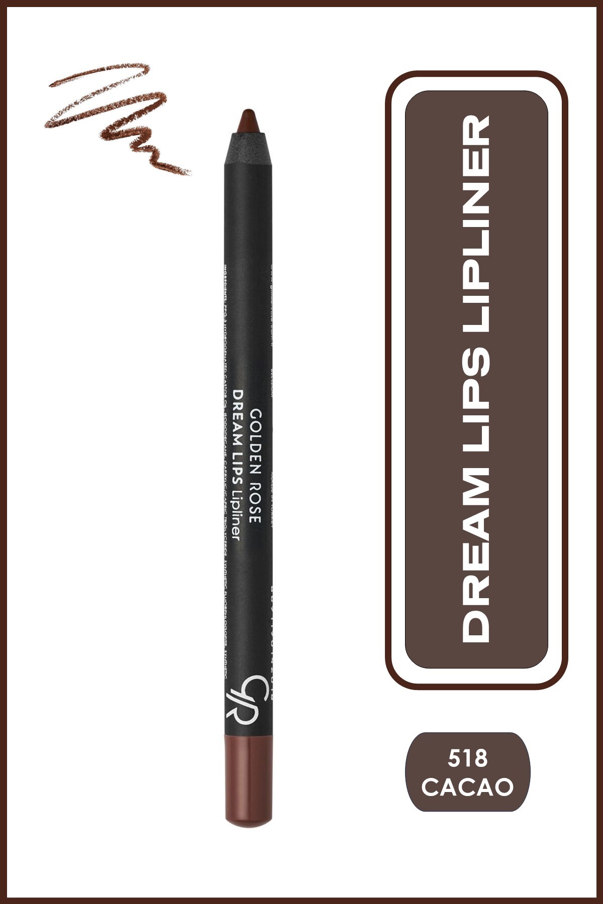 Golden Rose Dudak Kalemi Dream Lips Liplinr No:518-