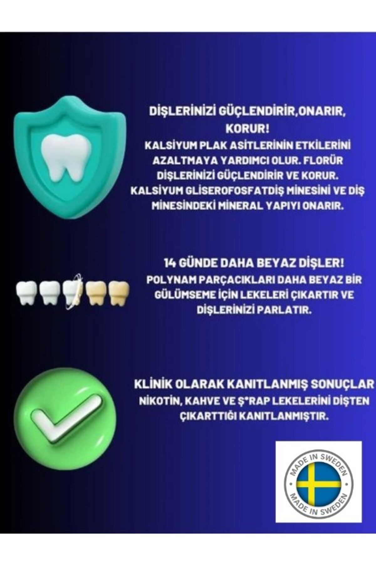CLİNOMYN SİGARA IÇENLER IÇİN DİŞ MACUNU 75 ML-