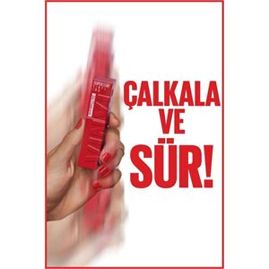 MAYBELLİNE NEW YORKKALICI LİKİT PARLAK RUJ 30 UNRİ-