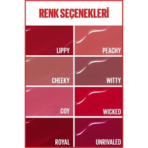 MAYBELLİNE NEW YORKKALICI LİKİT PARLAK RUJ 30 UNRİ-
