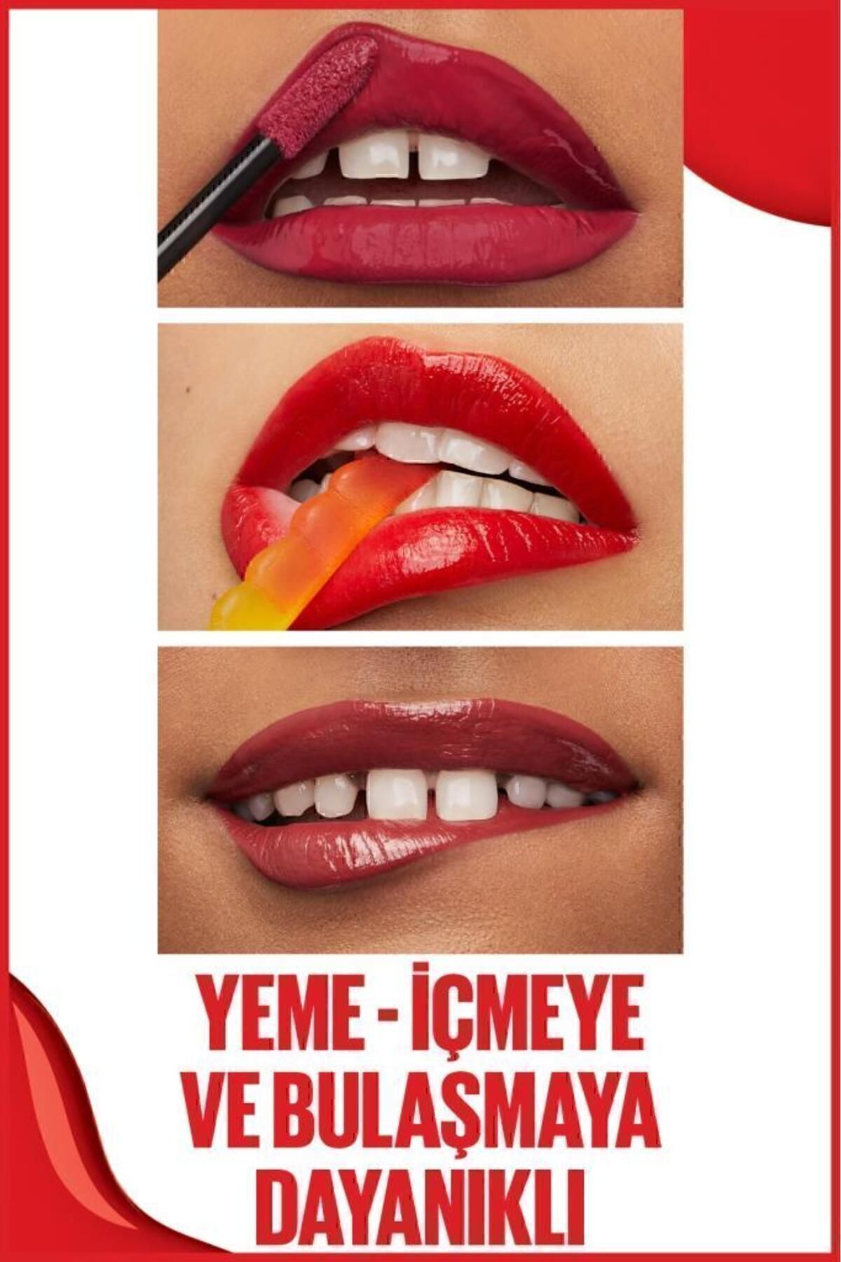 MAYBELLİNE NEW YORKKALICI LİKİT PARLAK RUJ 30 UNRİ-