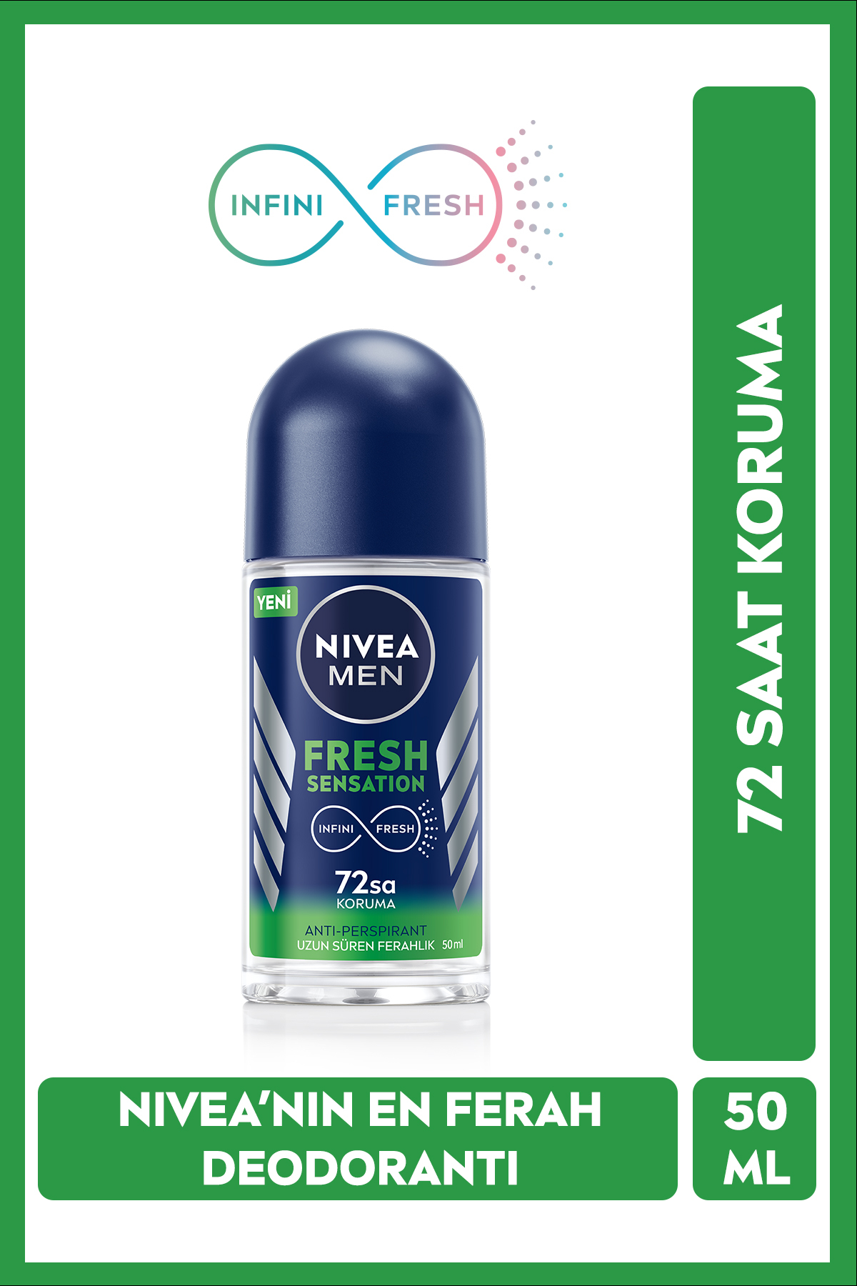 NİVEA ROLL-ON BAY FRESH SENSATİON 50ML-
