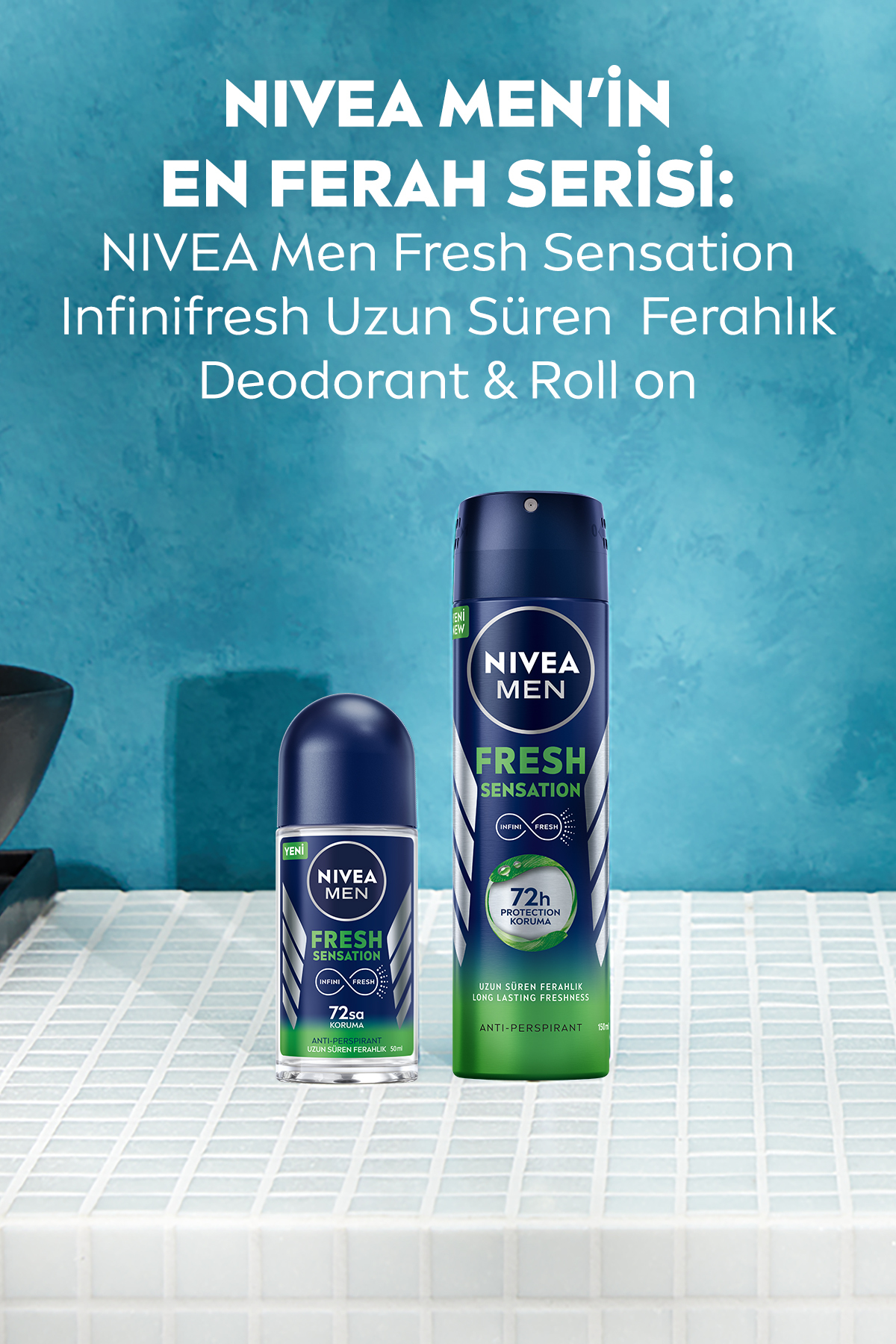 NİVEA ROLL-ON BAY FRESH SENSATİON 50ML-