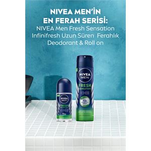 NİVEA DEODORANT ERKEK FRESH SENSATİON 150ML-