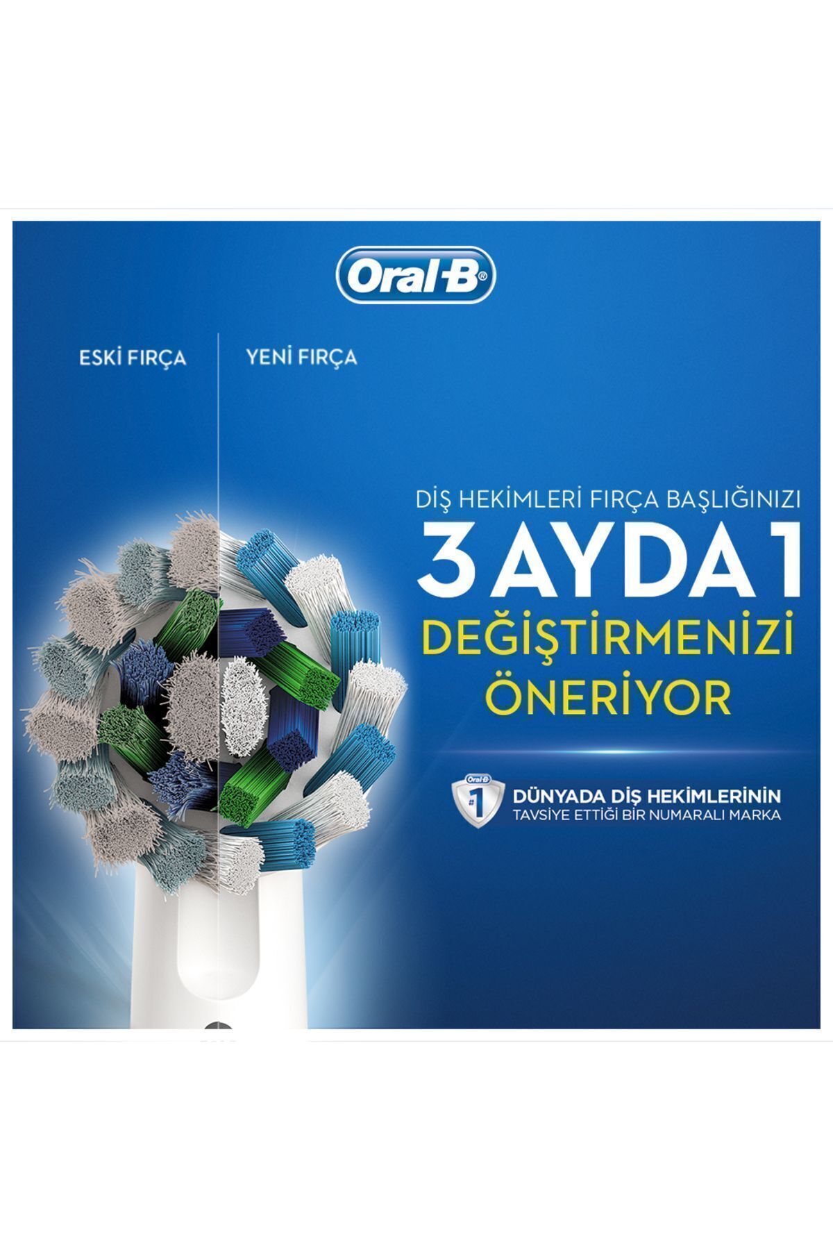 Oral-B Pro 3500 Şarj Edilebilir Diş Fırçası Siyah-