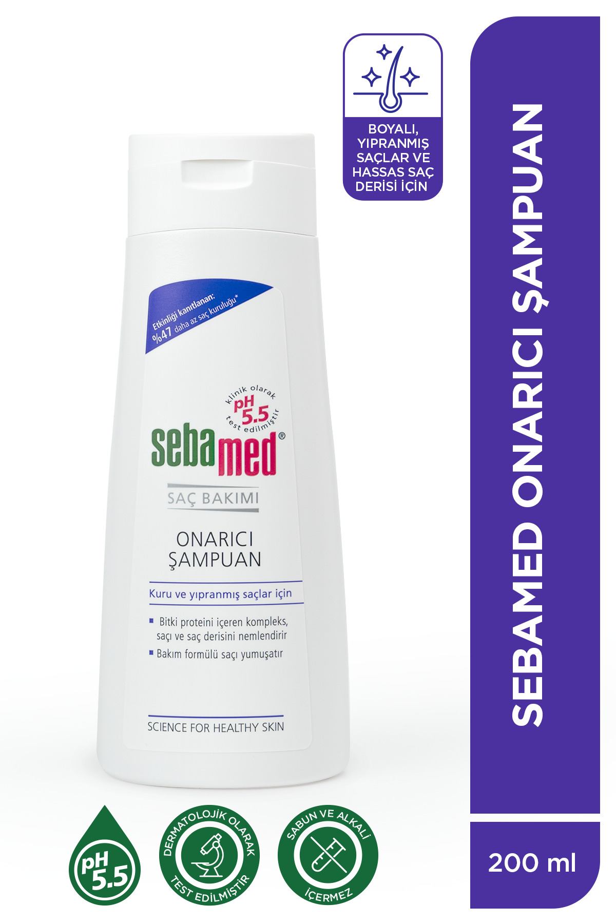 Sebamed Şampuan Onarım Repair 200 ml-