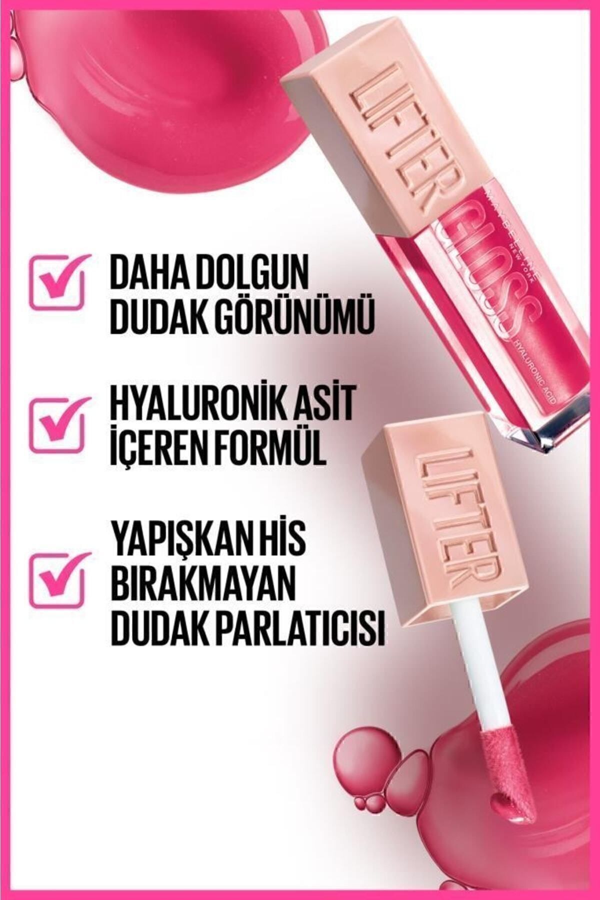 Maybelline New York Lifter Gloss 24 Bubblegum-