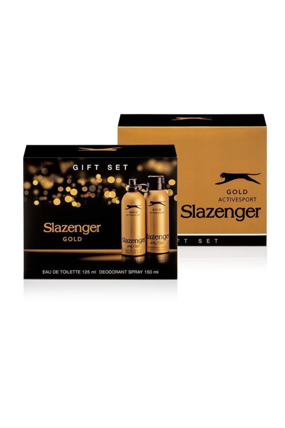 Slazenger Active Sport Gold 125 Ml + 150 Ml Deodor-