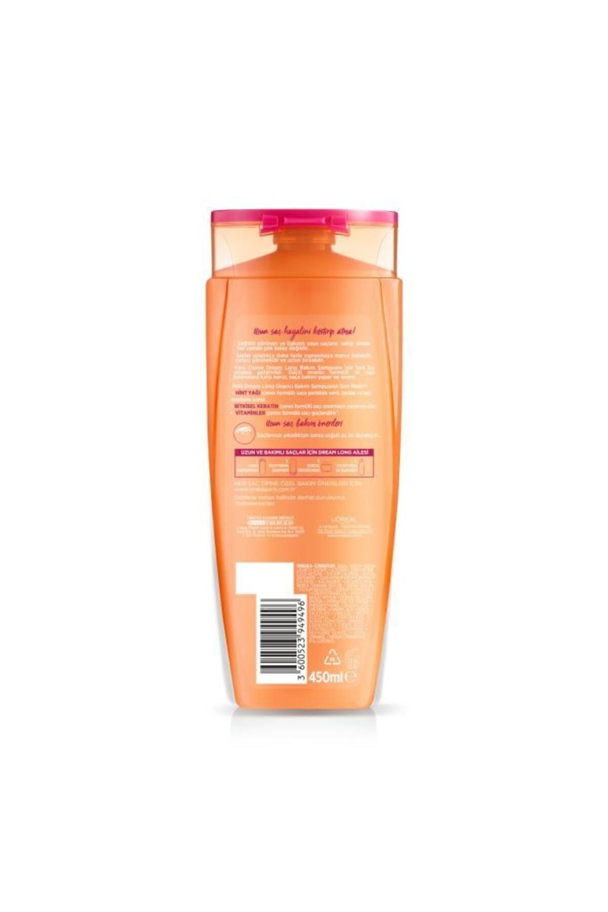 Elseve  Dream Long Onarıcı Bakım Şampuan 450ml-
