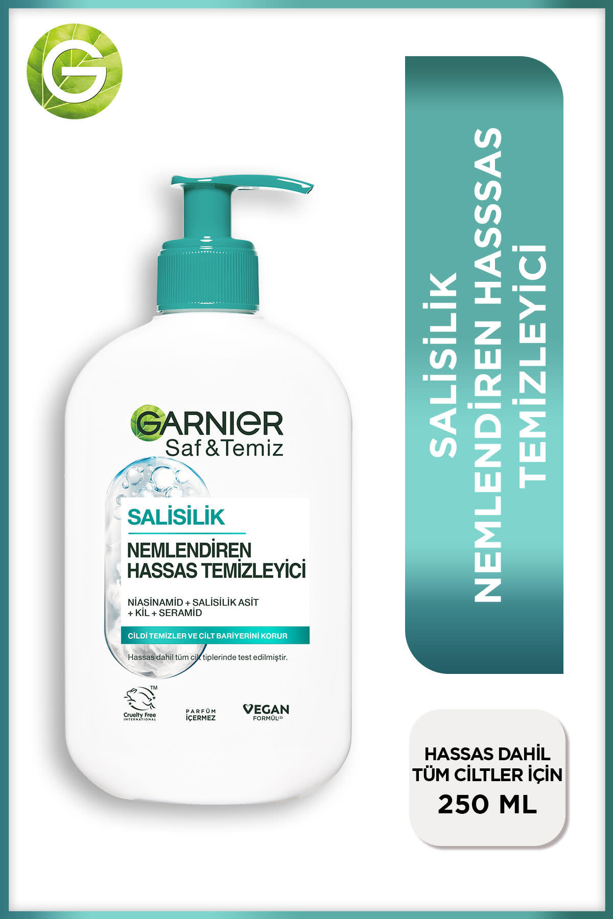 Garnier Saf& Temiz Nemlendiren Temizleyici 250ml-