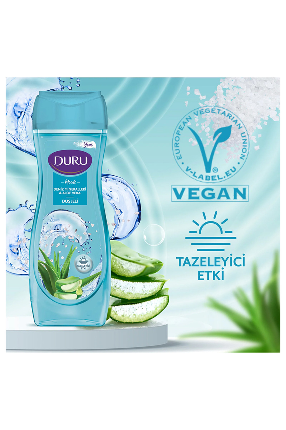 Duru Duş Jeli Deniz Mineralleri & Aloe Vera 450 Ml-