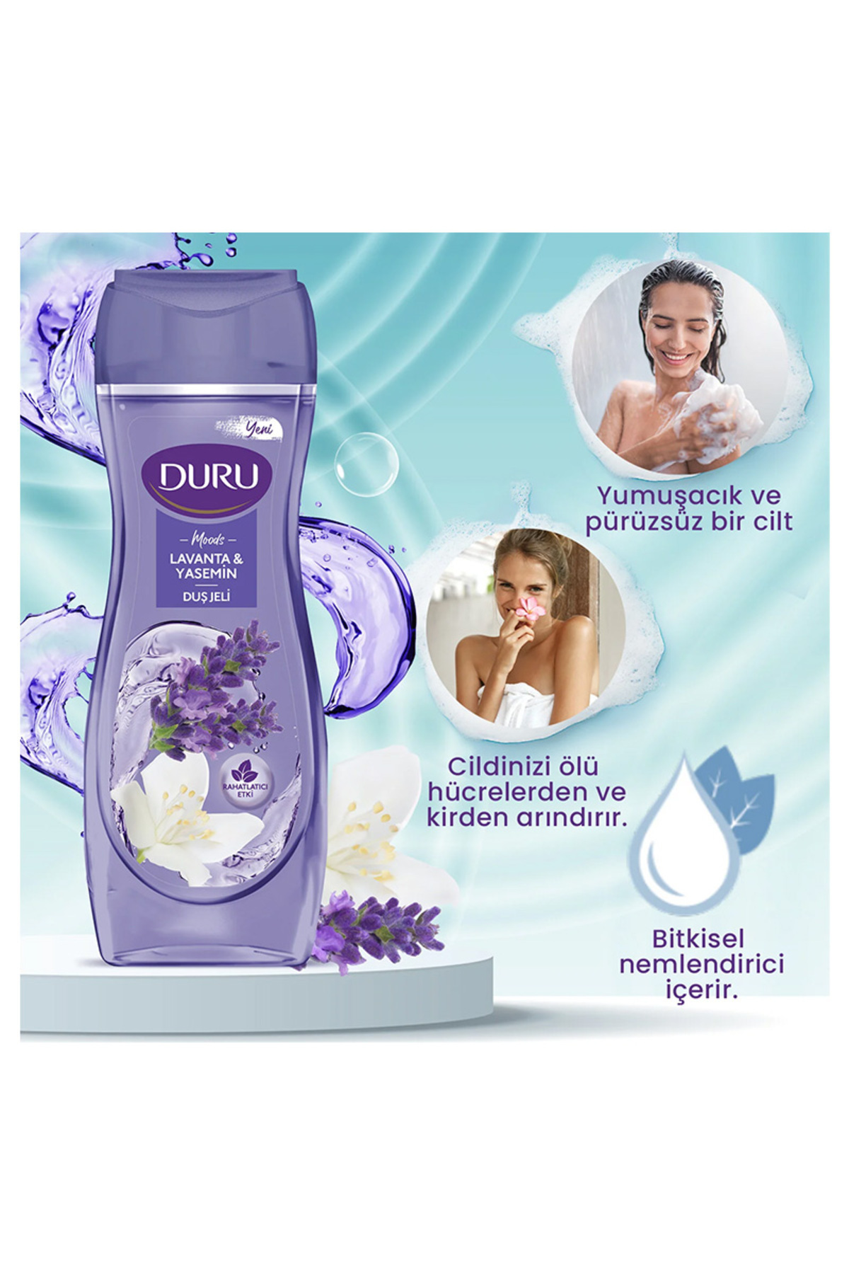 Duru Duş Jeli Lavanta&yasemin 450ml-