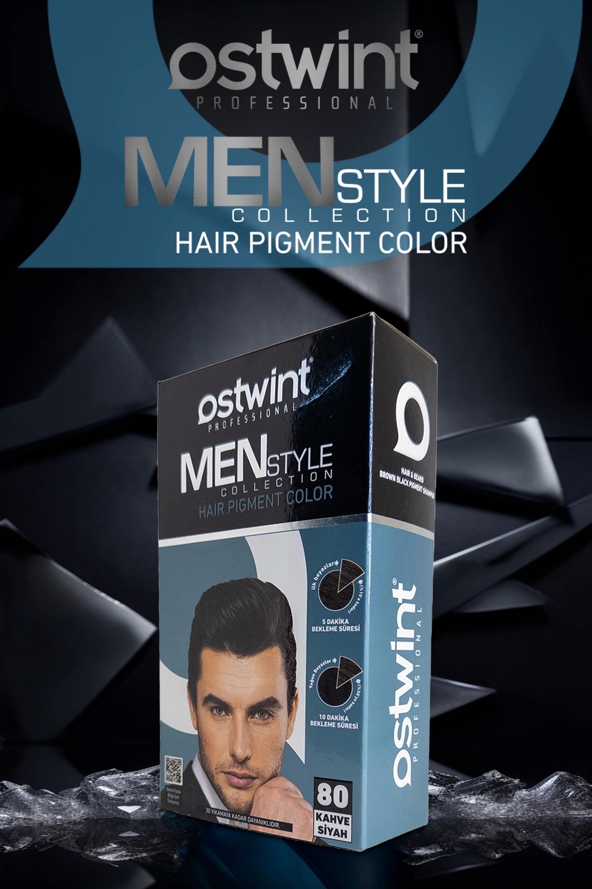 OSTWİNT PİGMENT COLOR SHAMPOO NO:80 KAHVE SİYAH-