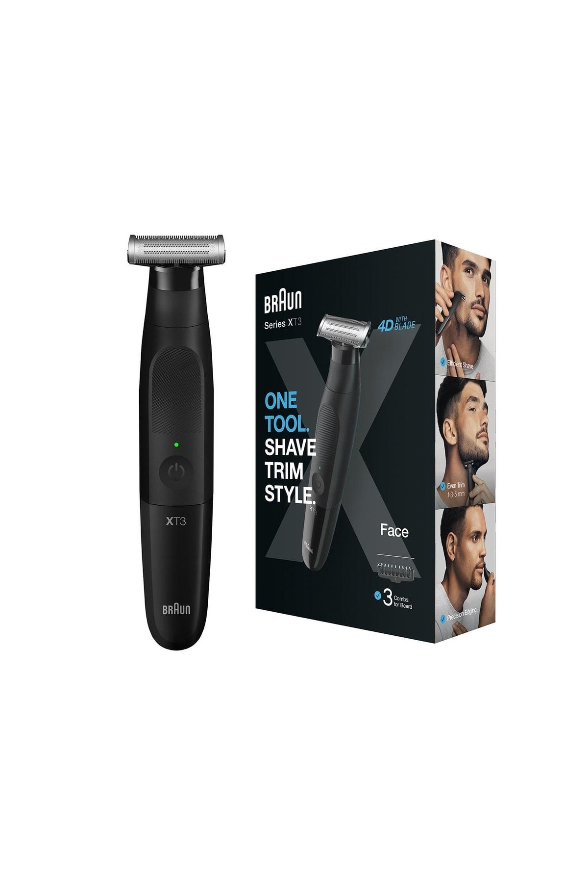 BRAUN SERİES X XT 3100 SAKAL ŞEKİLLENDİRME VE TIRA-