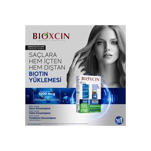 BİOXCİN BİOTİN 5.000 MCG 60 TABLET ŞAMPUAN 300 ML-
